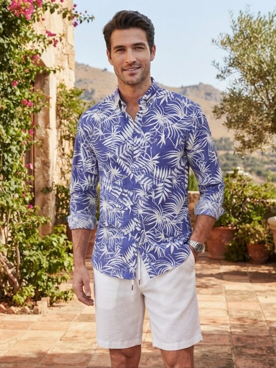 J. Crew Factory Other - NWT J.Crew Mens Secret Wash Shirt Slim SZ M Stretch Casual Blue Vacation